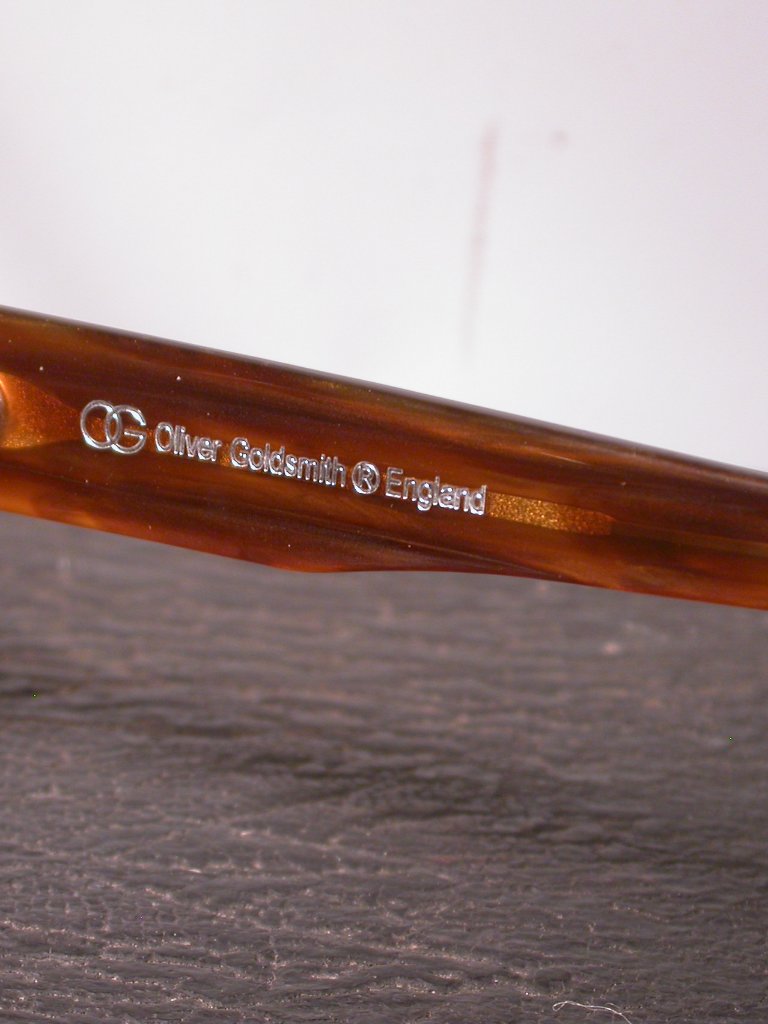 Oliver Goldsmith Sophie Designer Tortoise Round Sunglasses Made In Japan — image 5 of 8